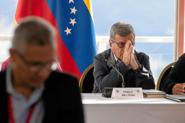 Foto | EFE | LA PATRIA  Alias Pablo Beltrán vuelve a liderar al Eln en las negociaciones de paz con el Gobierno. 