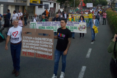 Movilización 100 días presidente, Gustavo Petro