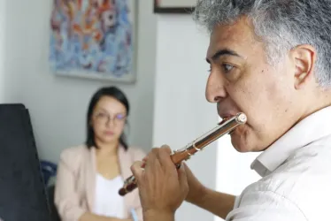 Miguel Ángel Villanueva Rangel, flautista