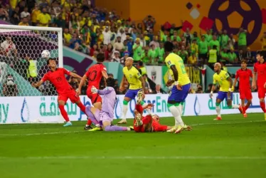 La jugada del gol de Vinicius Júnior que abrió el marcador para los brasileños en la victoria (4-1) frente a Corea del Sur.