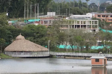 El Lago Cameguadua, que se convertirá en el Centro Internacional de Aguas Abiertas, es hoy la obra más avanzada para los Juegos Nacionales. Está en un 51,2%. La sede le reclamó más gestión al Ministerio del Deporte.
