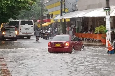 Lluvias provocan inundaciones en La Dorada 
