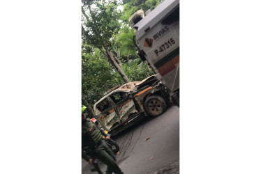 El ataque ocurrió en la vía que comunica a Cúcuta con Sardinata y Ocaña, en Norte de Santander.