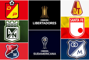 Pereira, Nacional y Medellín jugarán la Libertadores, mientras que Tolima, Millonarios y Santa Fe estarán en Sudamericana.