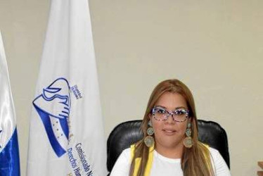 Foto | LA PATRIA ​​​​​​​Blanca Izaguirre, comisionada de Derechos Humanos en Honduras.