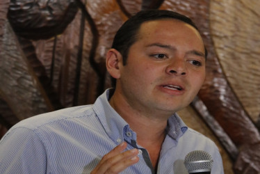 Carlos Mario Marín, alcalde de Manizales. 