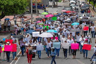Foto | Efe | LA PATRIA  Familiares de los secuestrados criticaron el hermetismo del Gobierno de México.