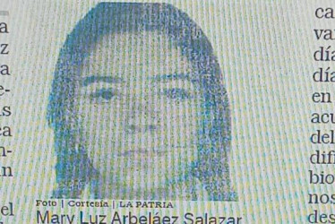 La fallecida, Mary Luz Arbeláez Salazar, vivía en una finca de la vereda La Cabaña de Manizales.