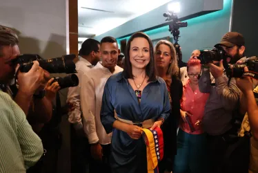 La opositora de Venezuela María Corina Machado calificó de "inútil" la inhabilitación política por un período de 15 años que pesa sobre ella.