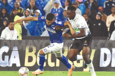 Fotos | Dimayor | LA PATRIA Daniel Cataño fue el autor del segundo gol para el equipo embajador en el minuto 67.