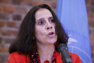 Antonia Urrejola, investigadora en Colombia nombrada por el Alto Comisionado de las Naciones Unidas para los Derechos Humanos.