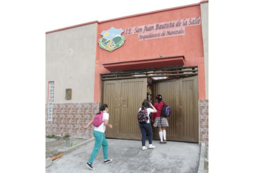 El colegio de La Salle está incluido en los tres de Manizales que les anunciaron el 7 de julio que no podían matricular niños para preescolar y tampoco nuevos para otros grados.
