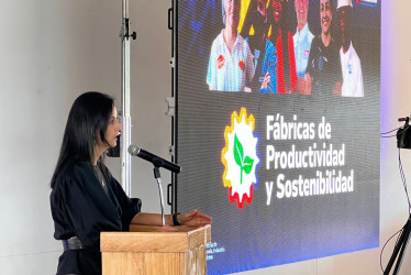 Foto | Colombia Productiva | LA PATRIA  El jueves se presentó en Manizales la convocatoria de Fábricas de Productividad y Sostenibilidad.