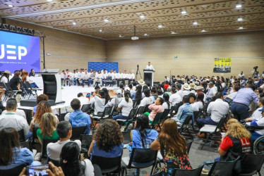 audiencia de reconocimiento de verdad celebrada por la Justicia Especial para la Paz (JEP) en Yopal (Casanare)