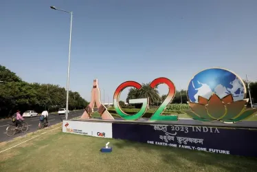 Cumbre mundial del G20 en Nueva Delhi (India).