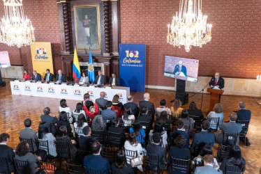 Inauguración de la sesiones de Corte Interamericana de Derechos Humanos en Colombia. 