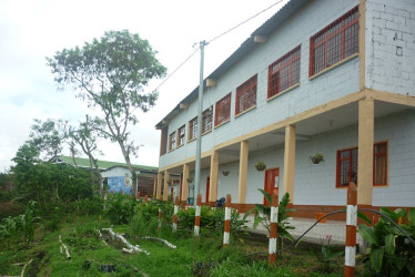 La Institución Educativa Antonio María Hincapié es uno de los principales sitios de formación para los habitantes de Santa Elena.