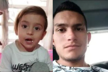 Erick Jannuel Méndez, de 2 años, y su padre, Orlando Asdrual. La foto se publica con la autorización de la familia.