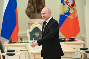 El presidente de Rusia, Vladimir Putin.
