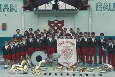 En 1993, hace 30 años, nació la primera agrupación sinfónica de la Institución Educativa Juan Bautista de La Salle, de Manizales.