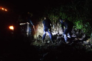 Inundaciones y destechamientos fueron lo que debió atender en la noche de este viernes el Cuerpo de Bomberos Voluntarios de Villamaría.
