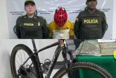 Detenido ciclista en Aranzazu: al parecer, transportaba droga