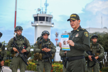 El general William Salamanca, comandante de la Policía, estuvo el fin de semana en La Guajira liderando la búsqueda del papá de Luis Díaz.