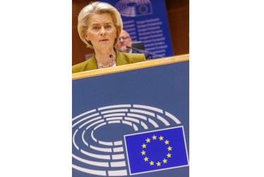presidenta de la Comisión Europea, Ursula von der Leyen