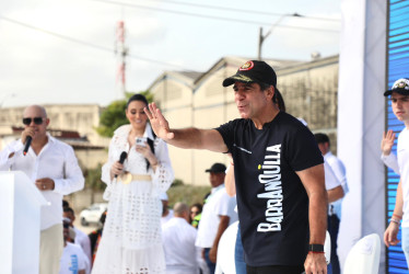 Alejandro Char se posesionó el viernes como alcalde de Barranquilla. 