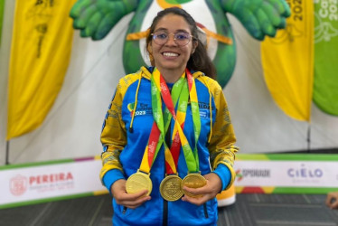 Luisa Fernanda Molina logra su tercer oro en el ajedrez de los Juegos Paranacionales