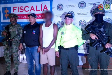 Sergio Andrés Navia fue capturado por las autoridades en Puerto Tejada (Cauca).