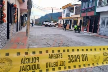 El homicidio ocurrió en el barrio Mirador I etapa, en Chinchiná.
