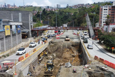 El avance de las obras del Intercambiador de Los Cámbulos era de 80% con corte a diciembre del 2023.
