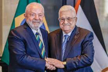 Lula aprovechó su reunión con el embajador palestino para recordar también la condena de Brasil a los ataques terroristas contra Israel del brazo militar del grupo Hamás el 7 de octubre.