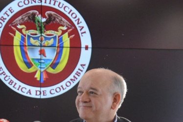 El presidente de la Corte Constitucional, el manizaleño José Fernando Reyes, de visita en la ciudad, agradeció a sus padres por la educación que le brindaron.