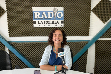 Adriana Villegas, escritora y periodista manizaleña.