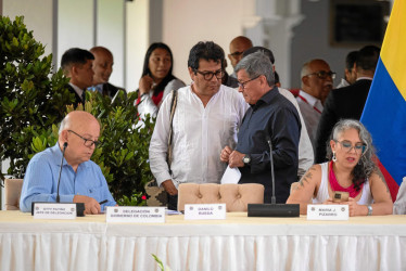 Foto | EFE | LA PATRIA Las delegaciones de paz del Gobierno y de la guerrilla del ELN anunciaron hace ocho días que celebrarán nuevas reuniones en Venezuela entre el 20 y el 25 de mayo.