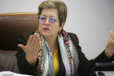 Gloria Inés Ramírez, ministra del Trabajo. 