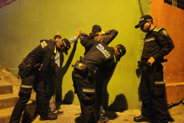 La Policía Metropolitana capturó a 17 personas en Manizales y Villamaría el pasado fin de semana.