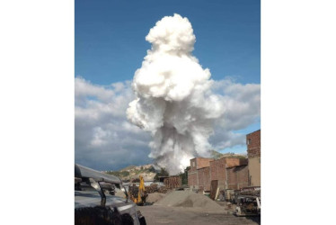 Explosión polvorería en Soacha (Cundinamarca)