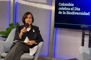 Susana Muhamad, ministra de Ambiente. 