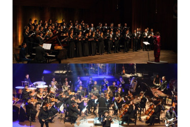 El Coro Nacional de Colombia estará por primera vez en Manizales. La Orquesta Sinfónica de Caldas será local mañana en el Teatro Los Fundadores.