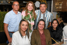Henry Mejía, Paula Toro, Óscar Gutiérrez, Ruth Elena Osorio, Paola Giraldo y Natalia López Arboleda.