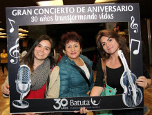Laura Daniela Álvarez, Pilar Camargo y Andrea del Pilar Álvarez.