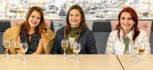 Martha Lucia Rivas, Luz Miriam García y Elizabeth Ramírez.