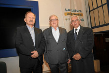 Roy Estrada Chavarriaga, Gonzalo Duque Escobar y José Germán Hoyos.