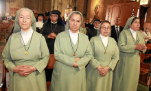 Religiosas del Perpetuo Socorro, hermanas: Fanny Zuluaga, Consuelo Marulanda, Lucelly Quintero, y Gloria Hernández.