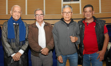 Óscar Gaviria Valencia, José Miguel Alzate, Isaías Tabacuba Acuña y Fernando Martínez.