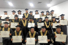 Graduados del programa de Administración Pública Territorial en La Dorada.