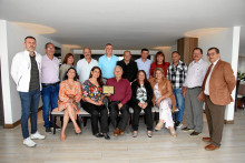 Grupo de rectores y coordinadores de Neira.